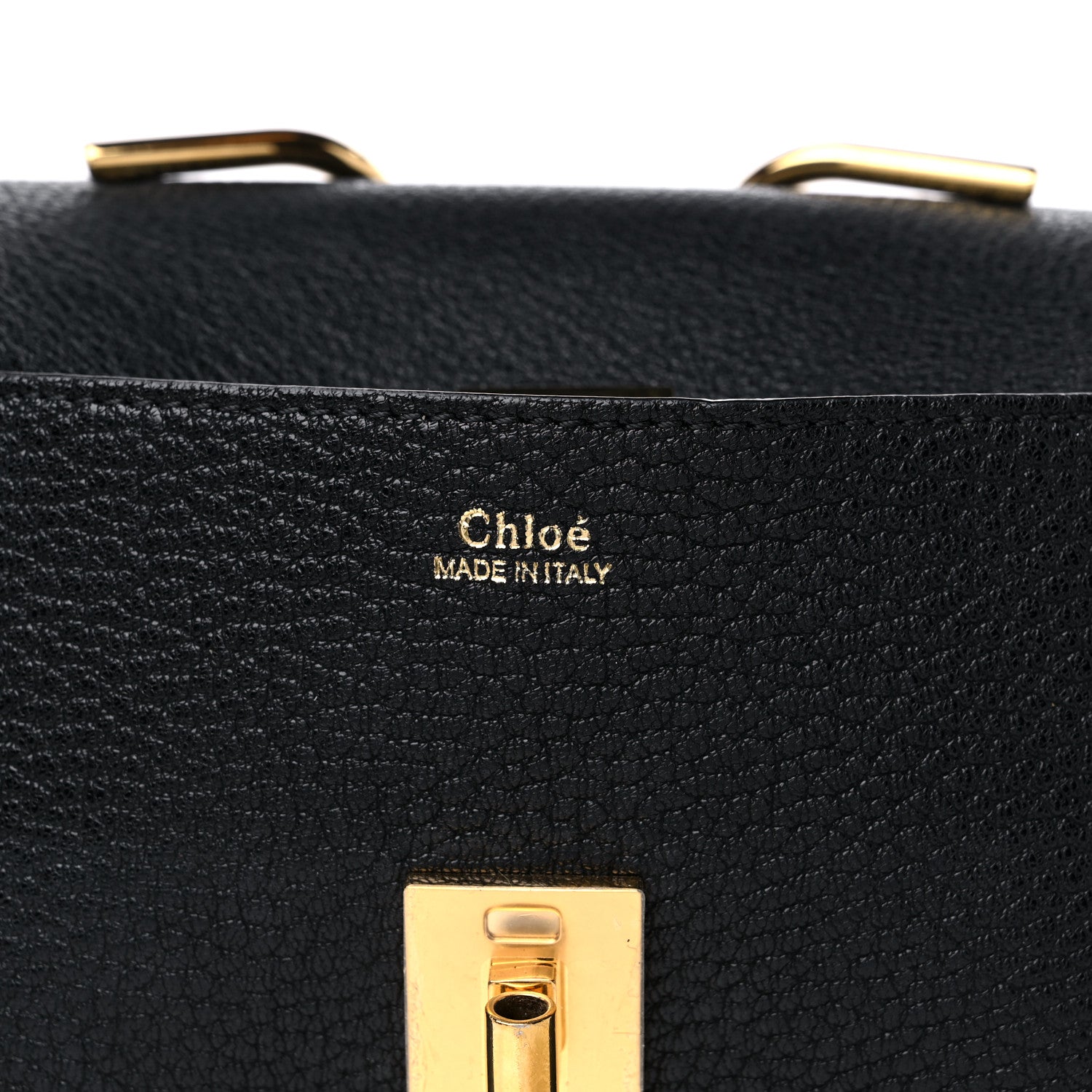 Chloe Grained Lambskin Mini Drew Shoulder Bag Black 6 of 8