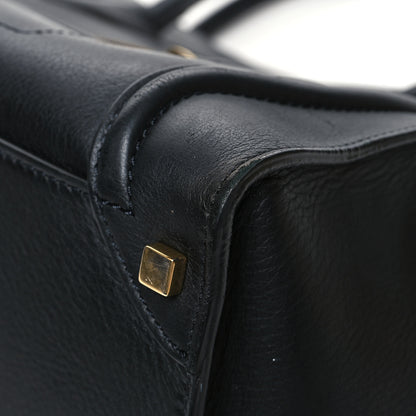 Celine Smooth Calfskin Shoulder Luggage Black 8 of 13
