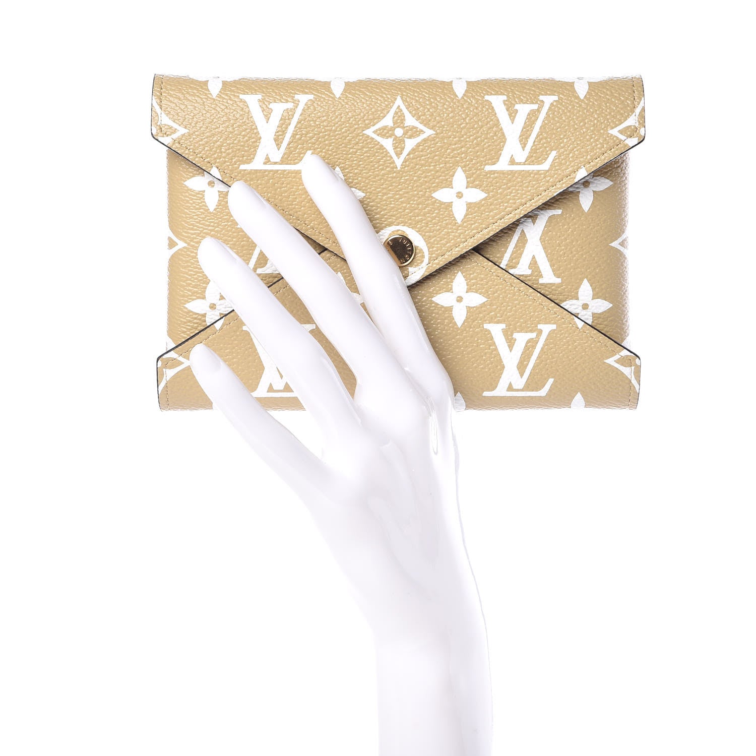 Louis Vuitton Monogram Giant Medium Kirigami Pochette Insert Beige 2 of 7
