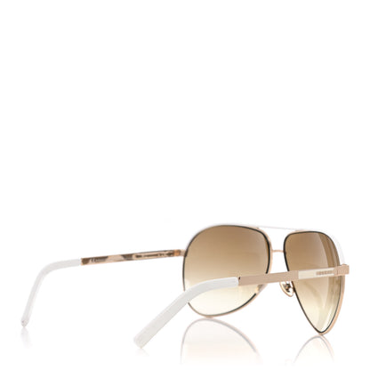 Gucci Aviator Sunglasses 1827/S White Gold 4 of 7