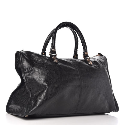 Balenciaga Agneau Giant 12 Rose Gold Hardware Work Black 3 of 9