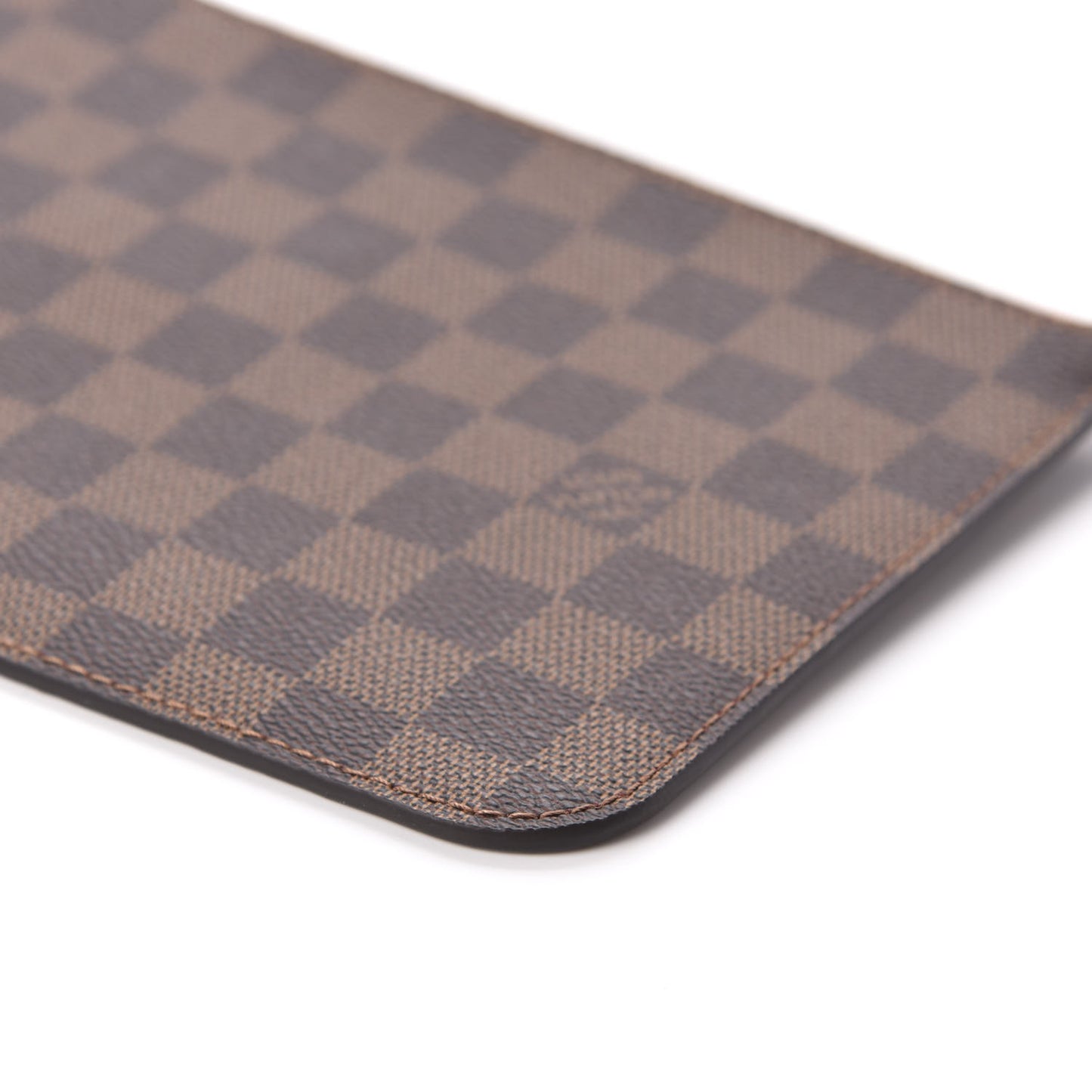 Damier Ebene Neverfull MM GM Pochette Rose Ballerine
