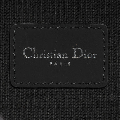 Christian Dior Coated Canvas Cannage Panarea Clutch Black 7 of 9