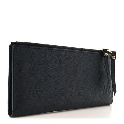 Louis Vuitton Empreinte Adele Wallet Black 3 of 8