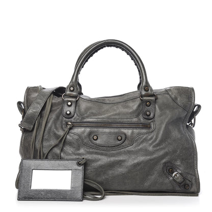 Balenciaga Agneau Classic Hardware City Anthracite 1 of 10