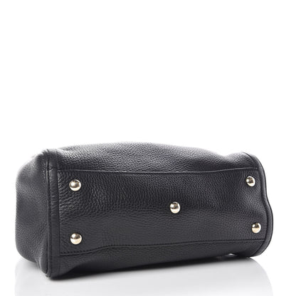 Gucci Pebbled Calfskin Small Soho Shoulder Bag Black 5 of 12