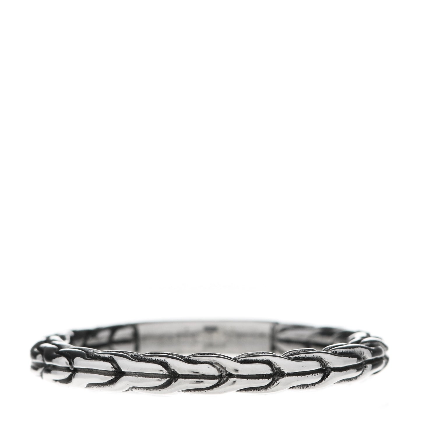 Sterling Silver Classic Chain Ring 54 7