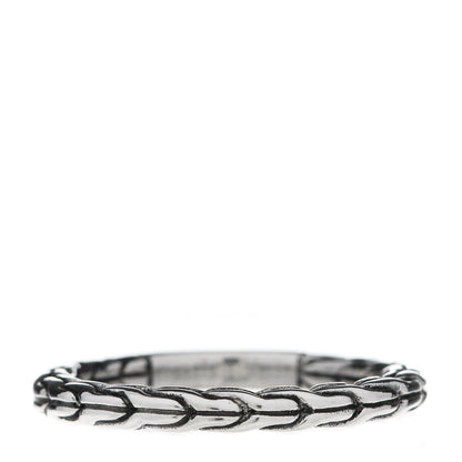 John Hardy Sterling Silver Classic Chain Ring 54 7 3 of 4