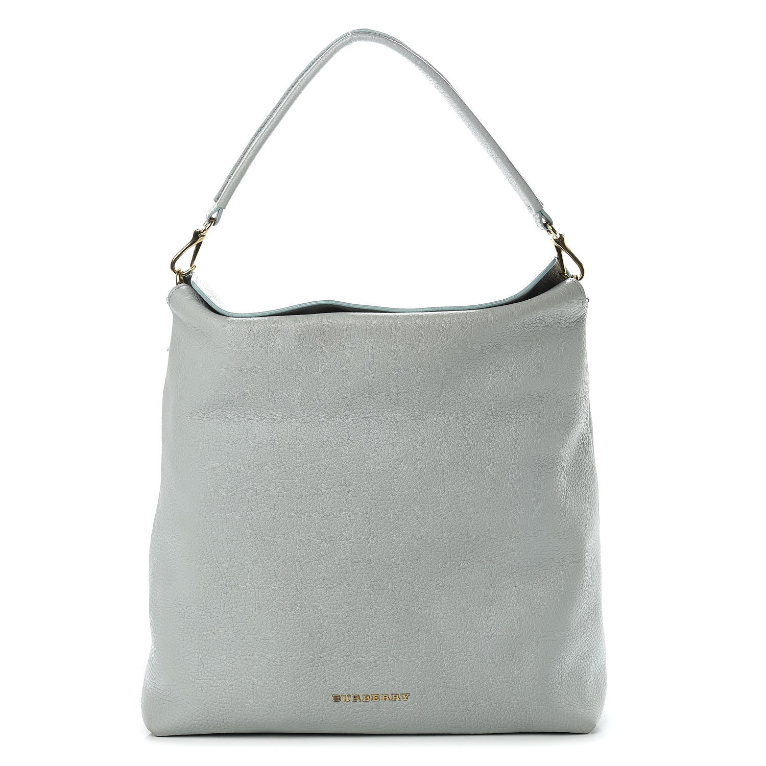 Burberry Grainy Calfskin Medium Cale Hobo Sky Blue 1 of 19