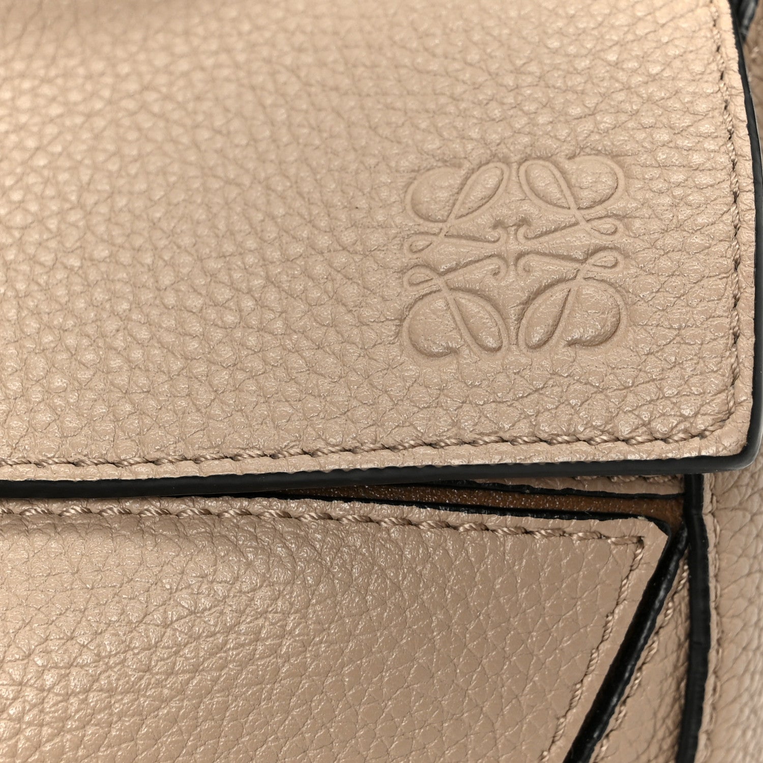 Loewe Calfskin Small Puzzle Bag Sand Mink 8 of 12