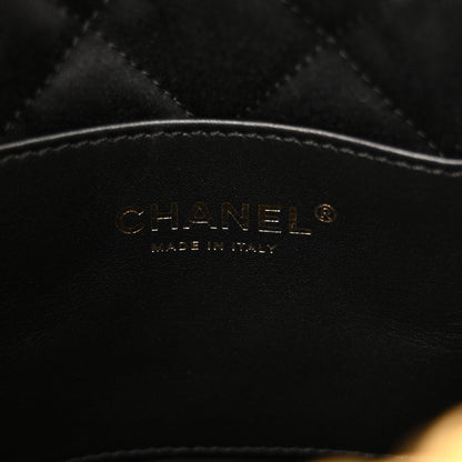 Chanel Metallic Calfskin Macrame Mini Chanel 22 Gold 6 of 10