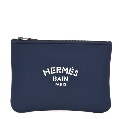 Hermes Neoprene Neobain Small Case Bleu 1 of 6
