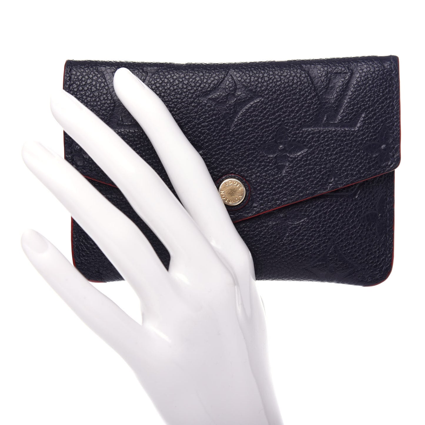 Empreinte Key Pouch Marine Rouge