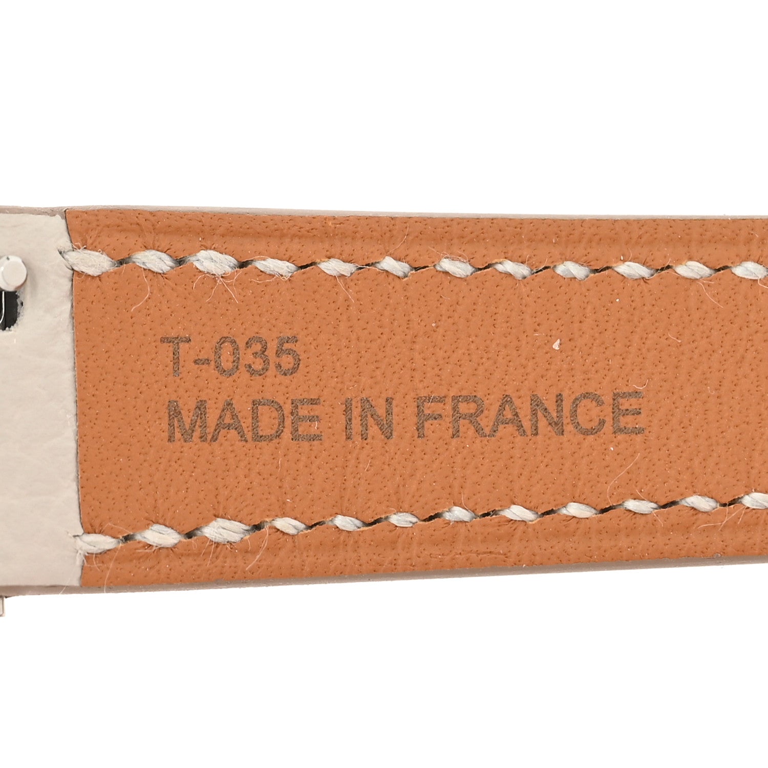 Hermes Heure H Hour Watch Strap Gris Perle 4 of 5