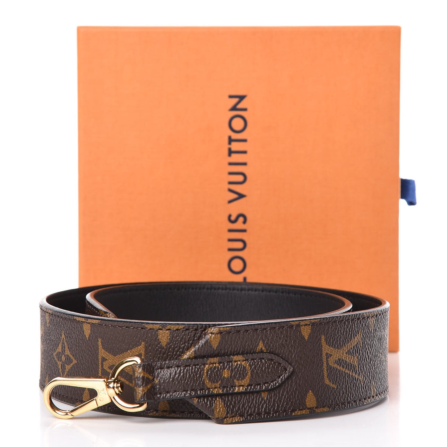 Monogram Bandouliere Shoulder Strap Black