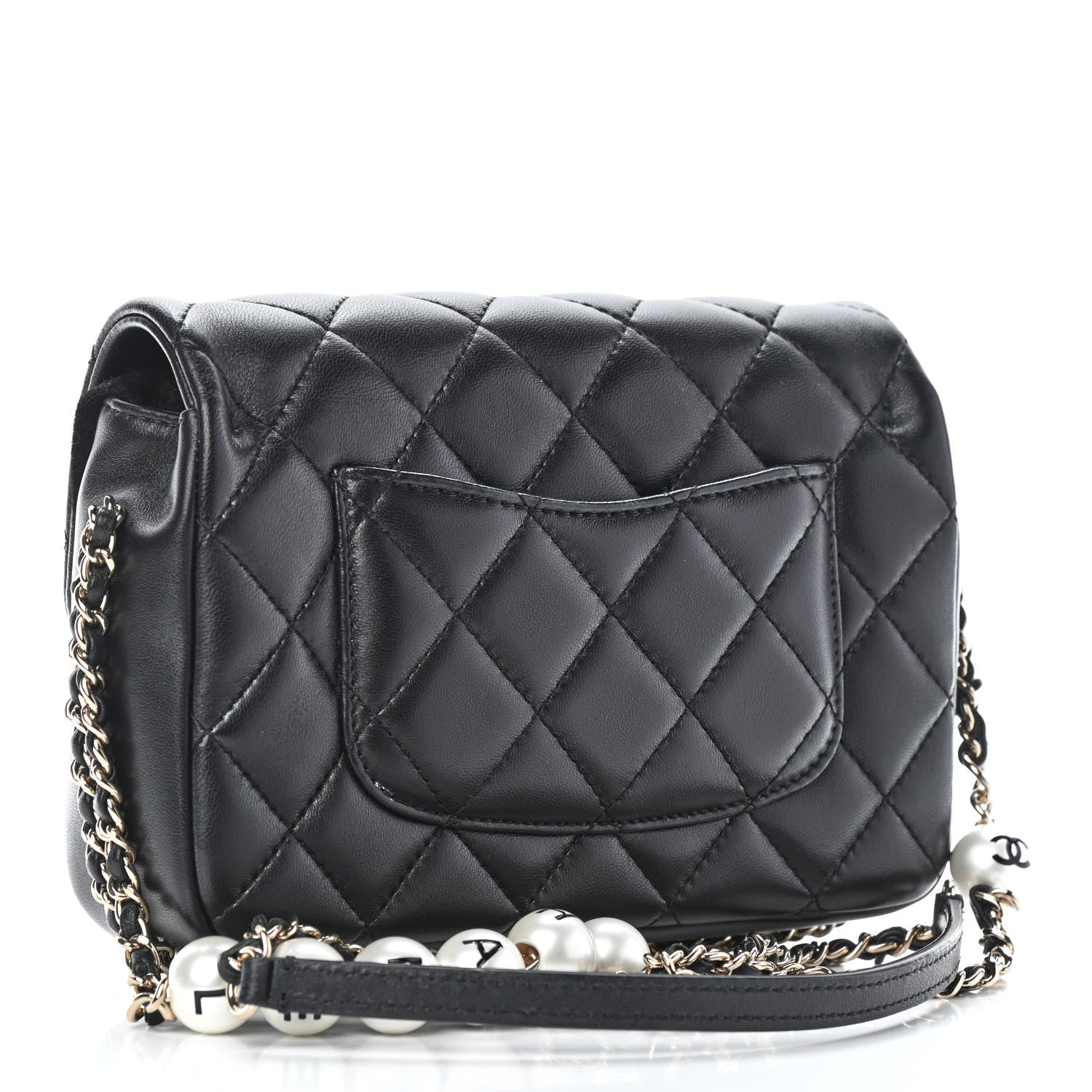 Chanel Lambskin Quilted Small My Precious Flap Black 2 of 5