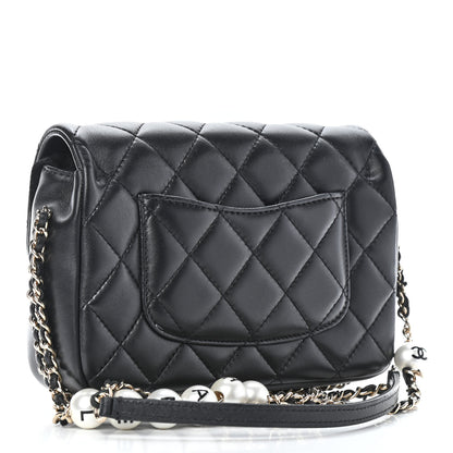 Chanel Lambskin Quilted Small My Precious Flap Black 2 of 5