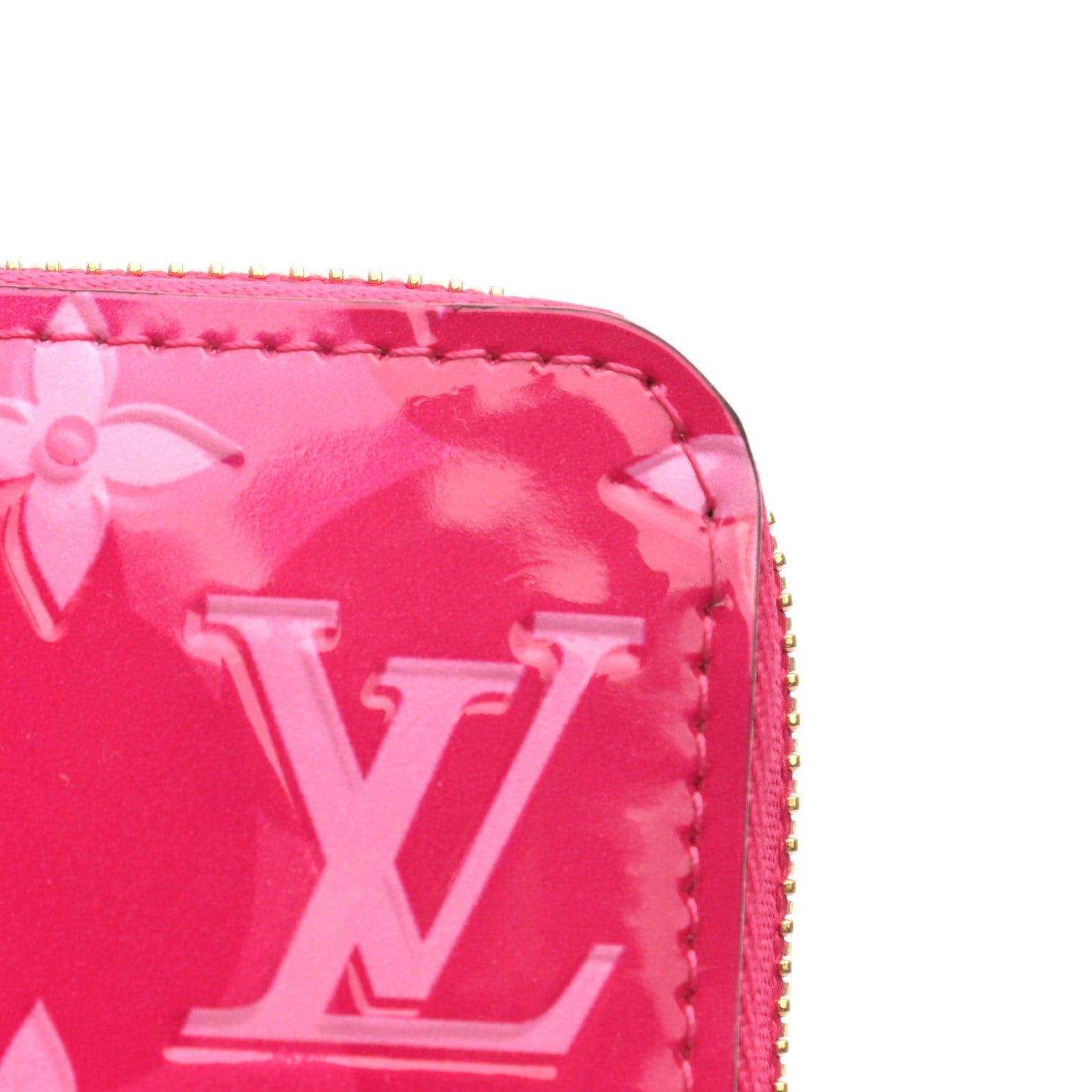 Louis Vuitton Vernis Valentine Zippy Wallet Fuchsia 10 of 10