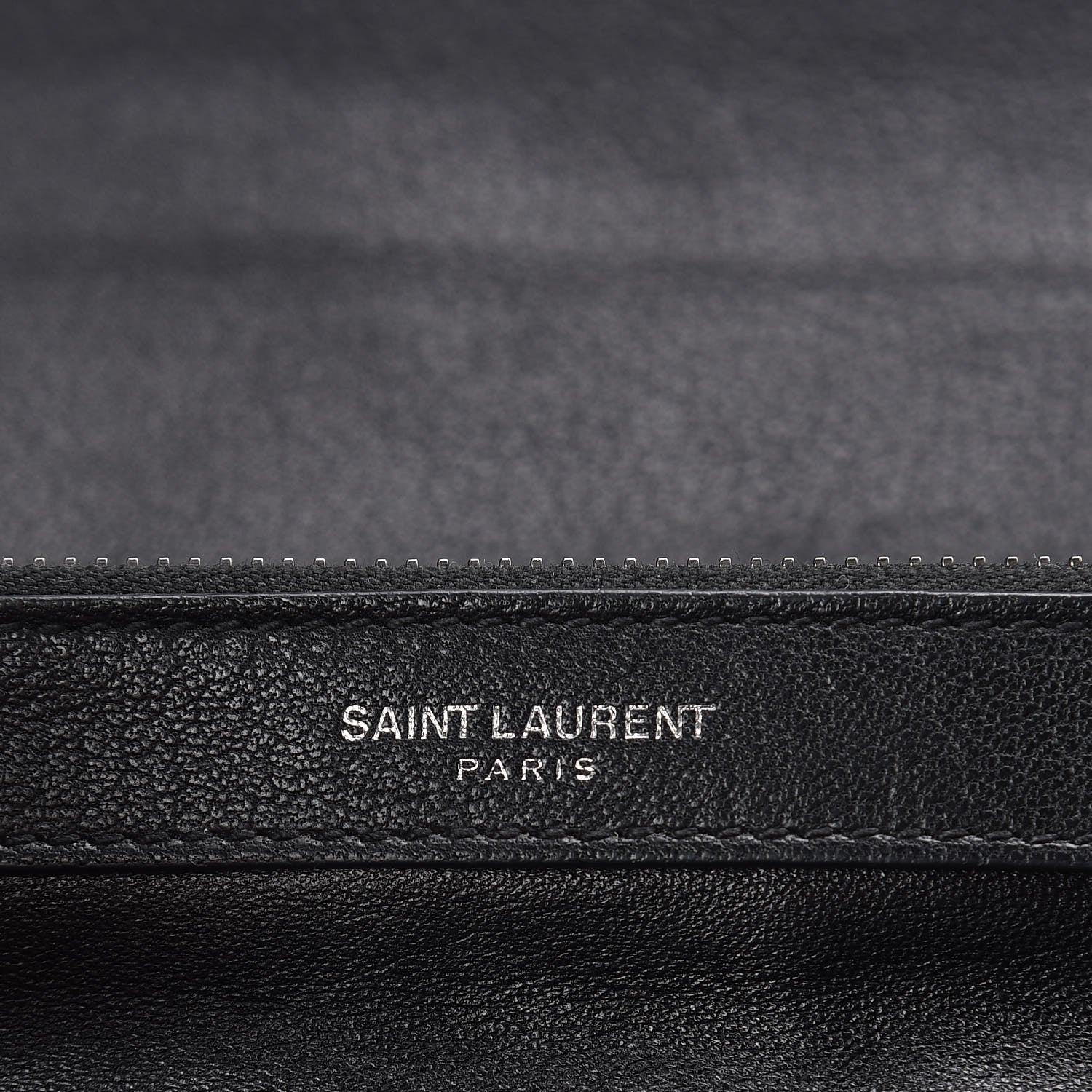 Saint Laurent Sheepskin Matelasse Chevron Monogram Large College Satchel Black 6 of 12