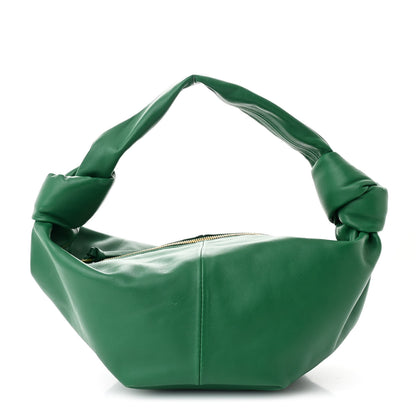Bottega Veneta Nappa Mini Double Knot Bag Racing Green 1 of 10