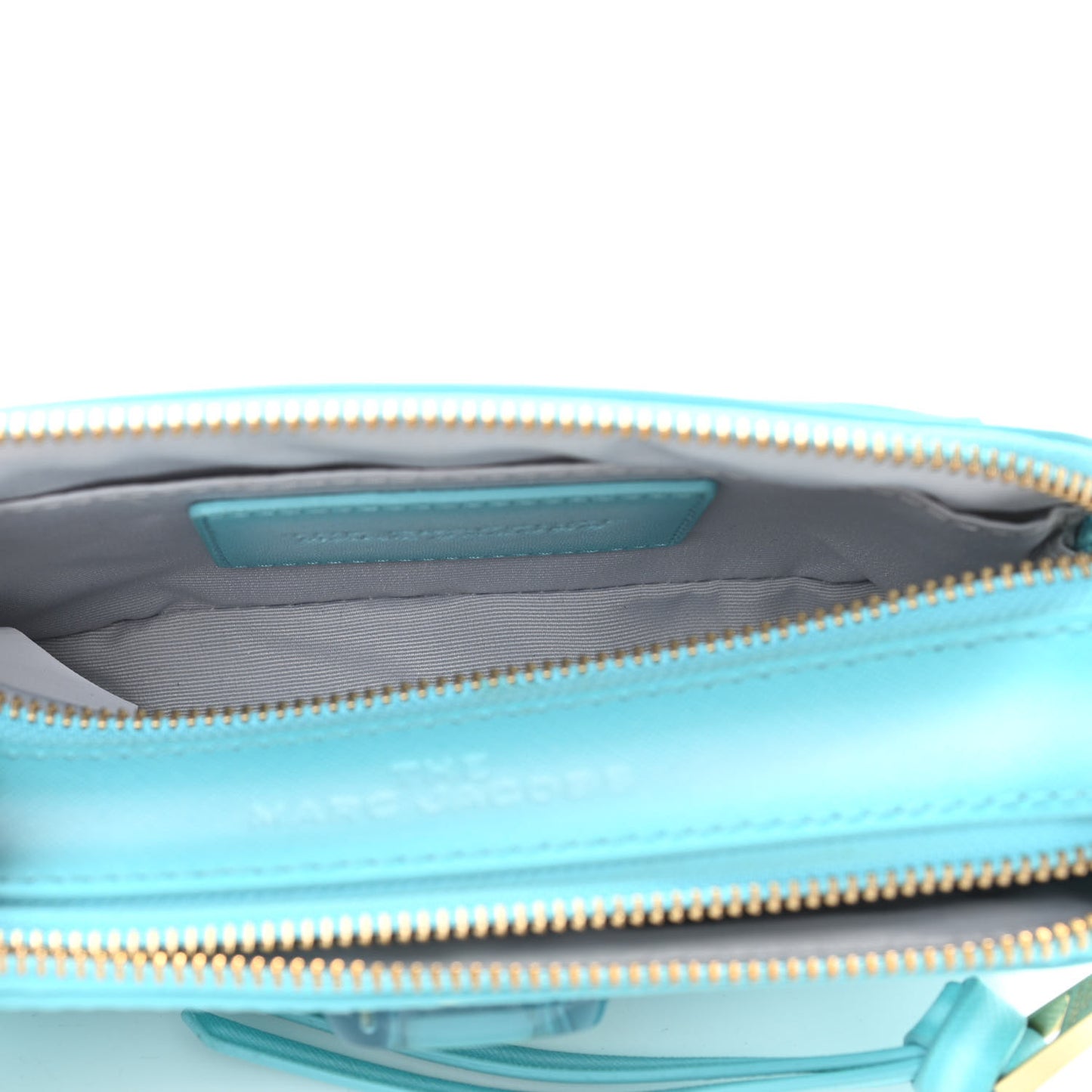 Saffiano Ombre Small Snapshot Camera Bag Blue Glow Multi