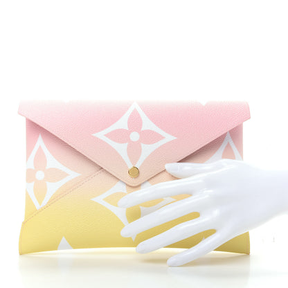 Louis Vuitton Monogram Giant By The Pool Large Kirigami Pochette Pink 2 of 7
