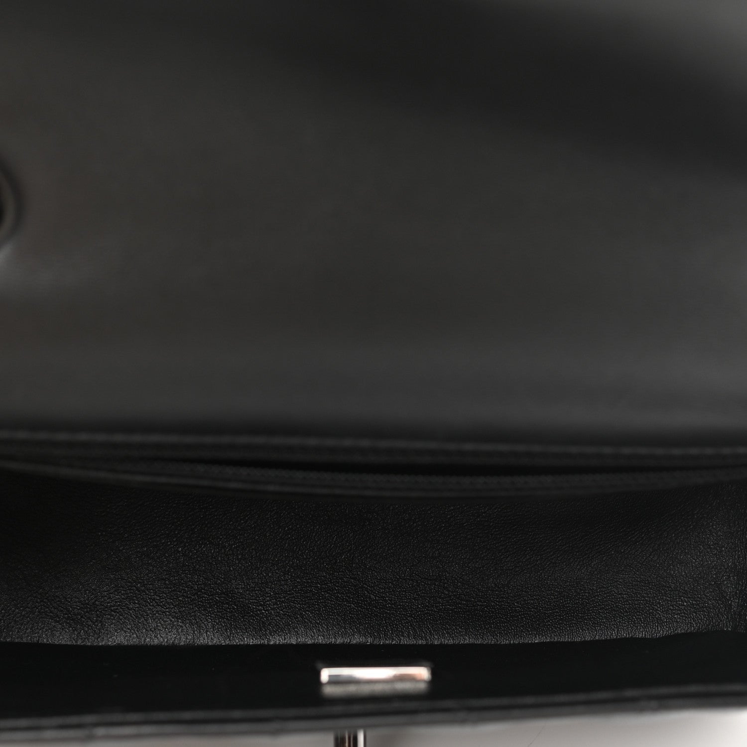 Chanel Lambskin Quilted Mini Rectangular Flap So Black 5 of 10