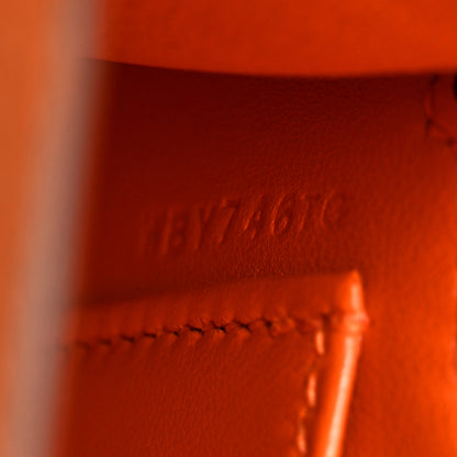 Hermes Epsom Mini Kelly Sellier 20 Orange 7 of 13