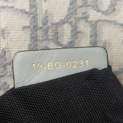 Christian Dior Oblique 30 Montaigne Flap Bag Grey 7 of 10