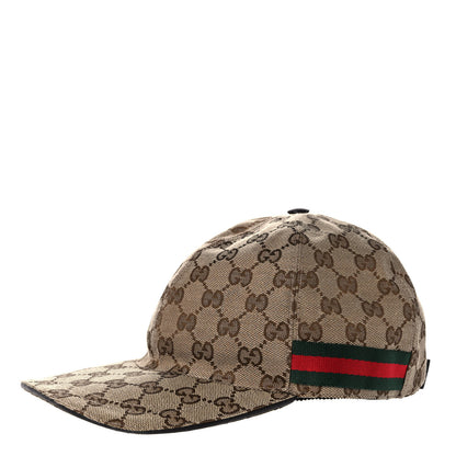 Gucci Monogram Web Baseball Hat XS Beige Cocoa 2 of 10