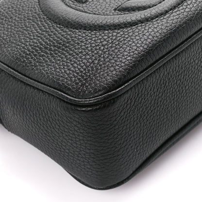 Gucci Pebbled Calfskin Small Soho Disco Bag Black 12 of 13