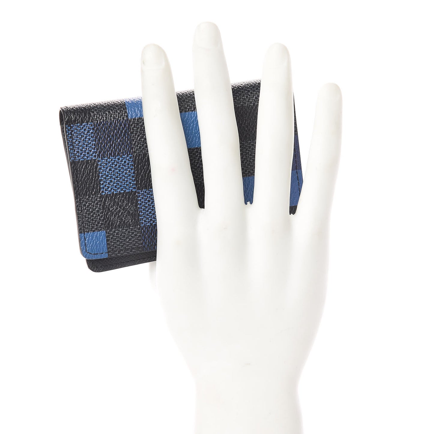 Damier Graphite Pixel Pocket Organizer Blue