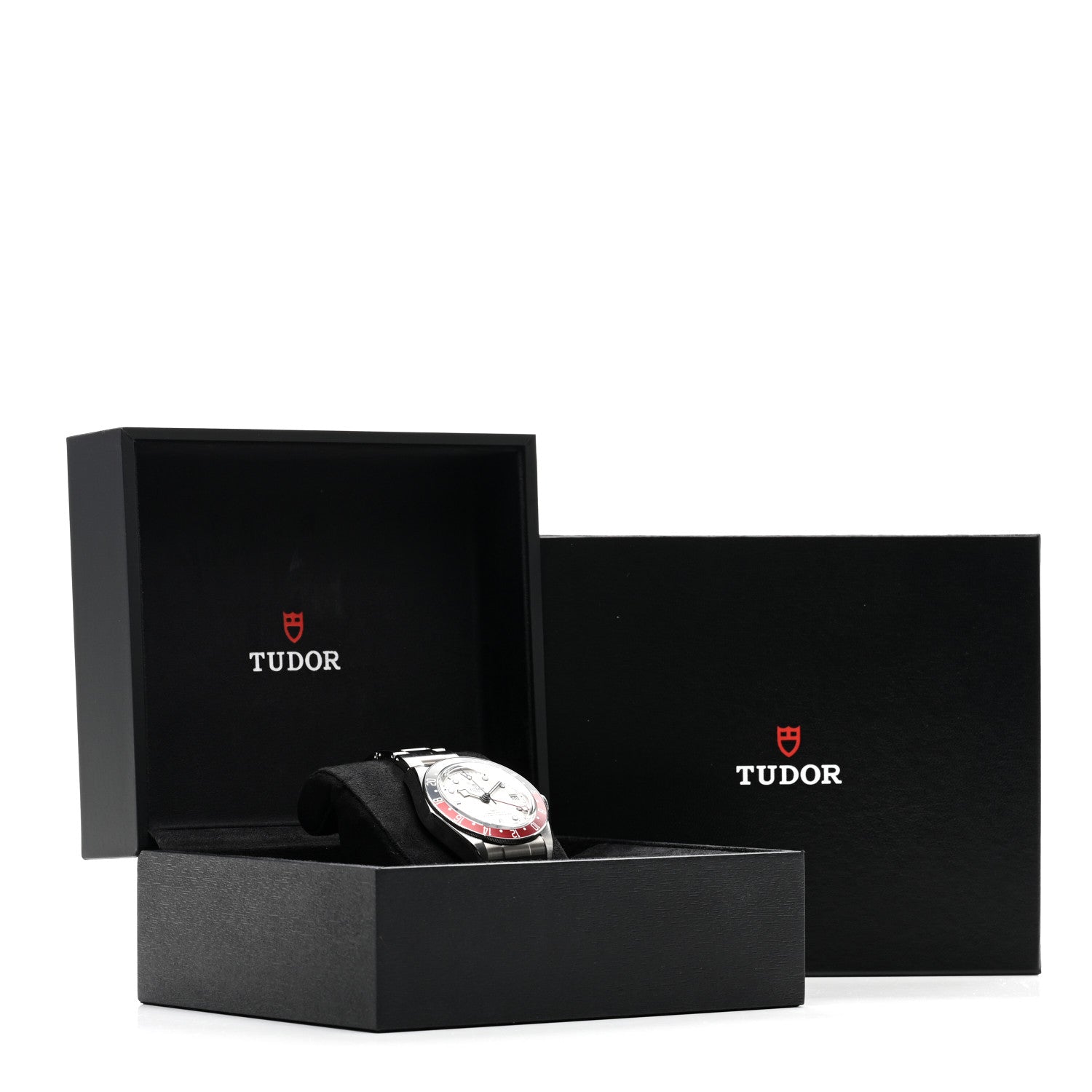 TUDOR Stainless Steel 41mm Black Bay GMT Automatic Watch White 79830RB 5 of 5