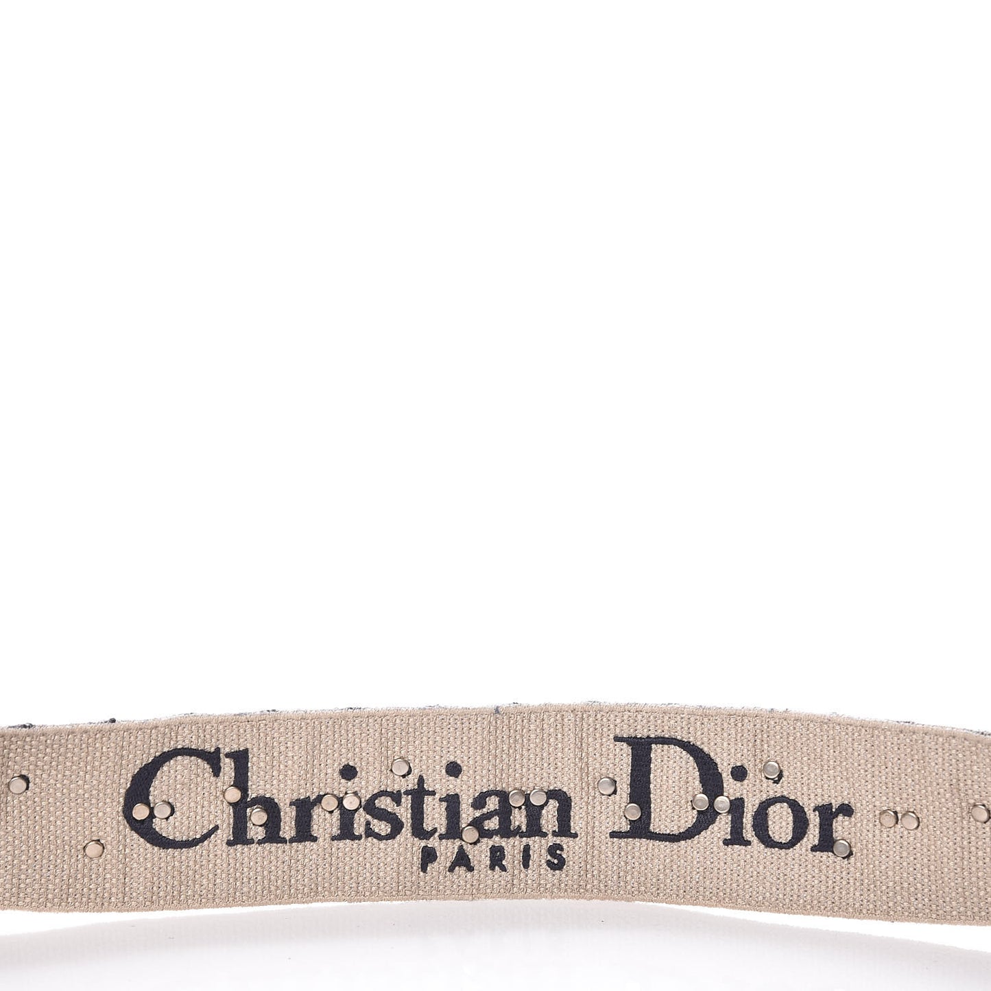 Oblique Studded Shoulder Strap Blue