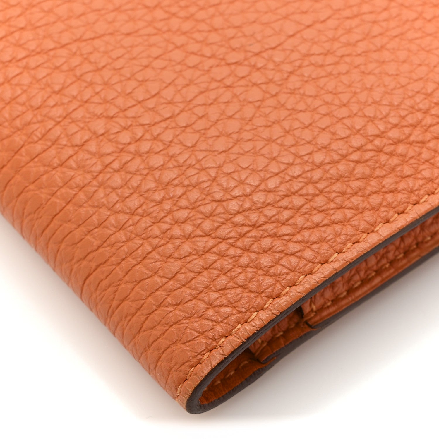 Hermes Togo Dogon Duo Wallet Orange 9 of 12