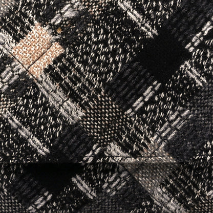 Chanel Tweed East West Flap Black White Beige 8 of 10