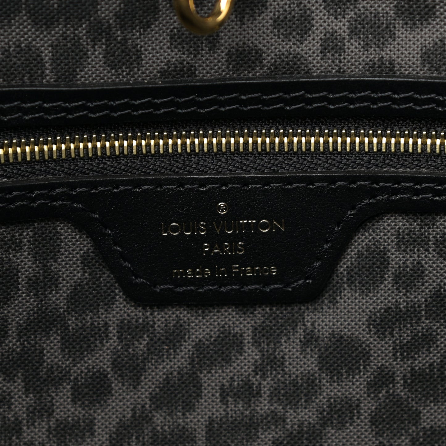 Monogram Giant Wild At Heart Neverfull MM Black