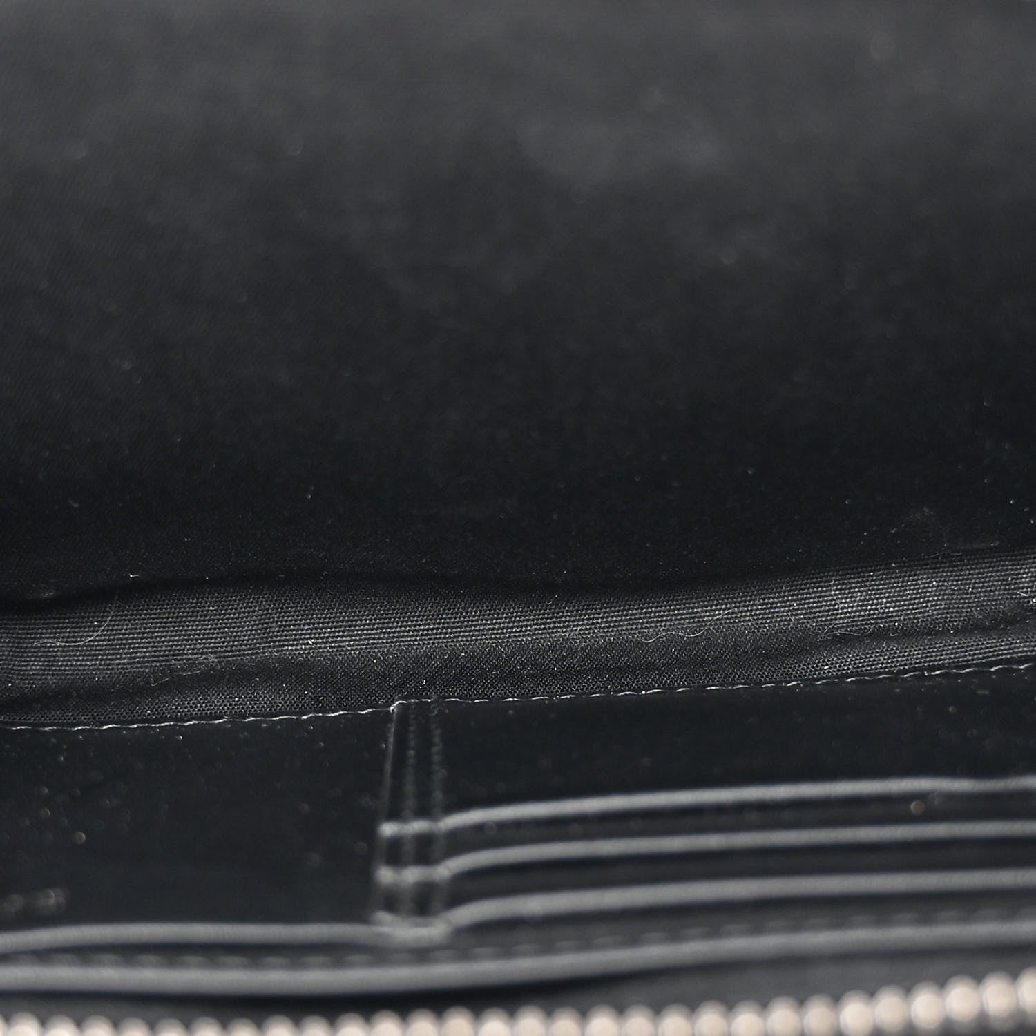 Christian Dior Oblique Zipped With Strap Pouch Black 5 of 13