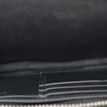 Christian Dior Oblique Zipped With Strap Pouch Black 5 of 13