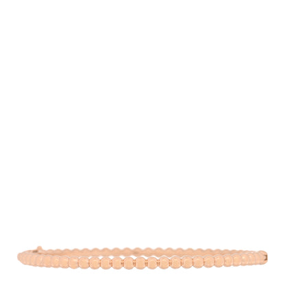 Van Cleef & Arpels 18K Rose Gold Perlee Pearls of Gold Bracelet L 1 of 3