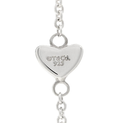 Tiffany Sterling Silver Heart Lariat Necklace 4 of 4