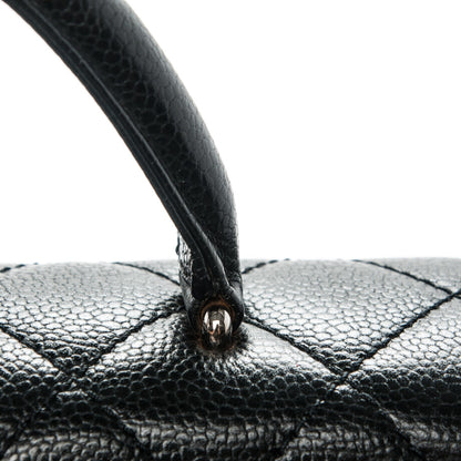 Chanel Caviar Quilted Jumbo Kelly Flap Black 10 of 10