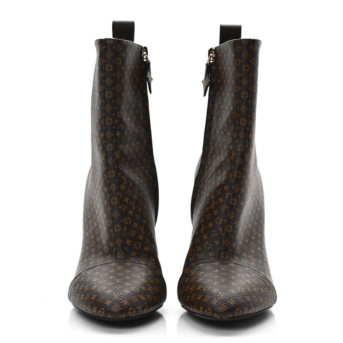 Nano Monogram Silhouette Ankle Boots 38