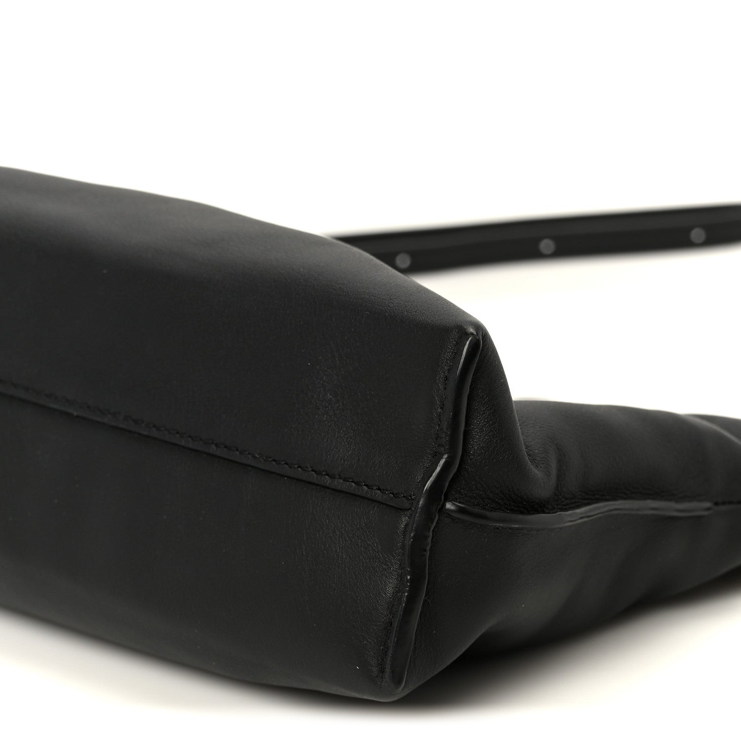 Loewe Calfskin Mini Flamenco Knot Clutch Black 10 of 10
