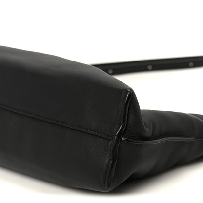 Loewe Calfskin Mini Flamenco Knot Clutch Black 10 of 10