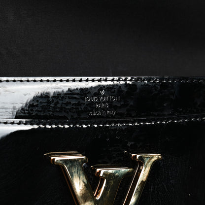 Louis Vuitton Patent Louise Clutch Black 9 of 10