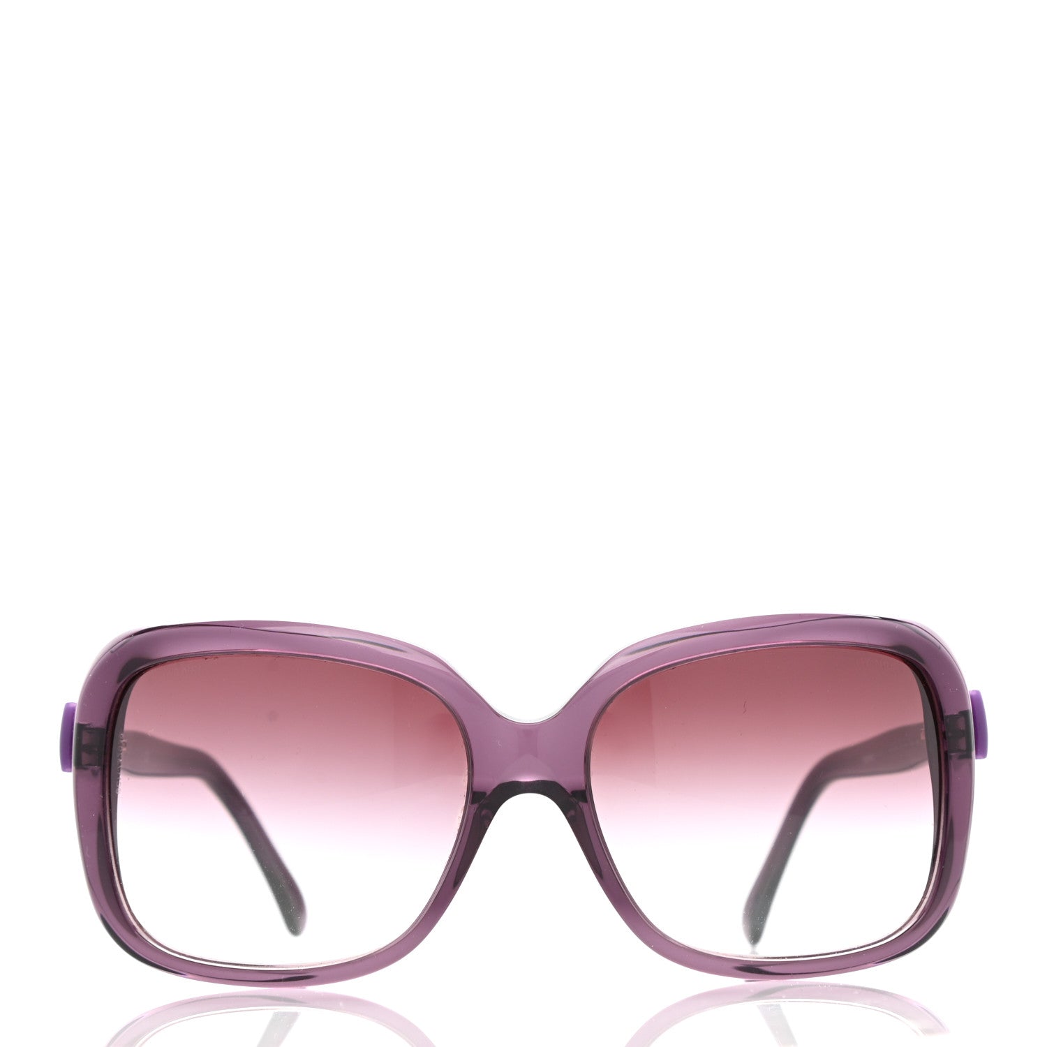 Chanel Acetate CC Bow Sunglasses 5171 Purple 2 of 9