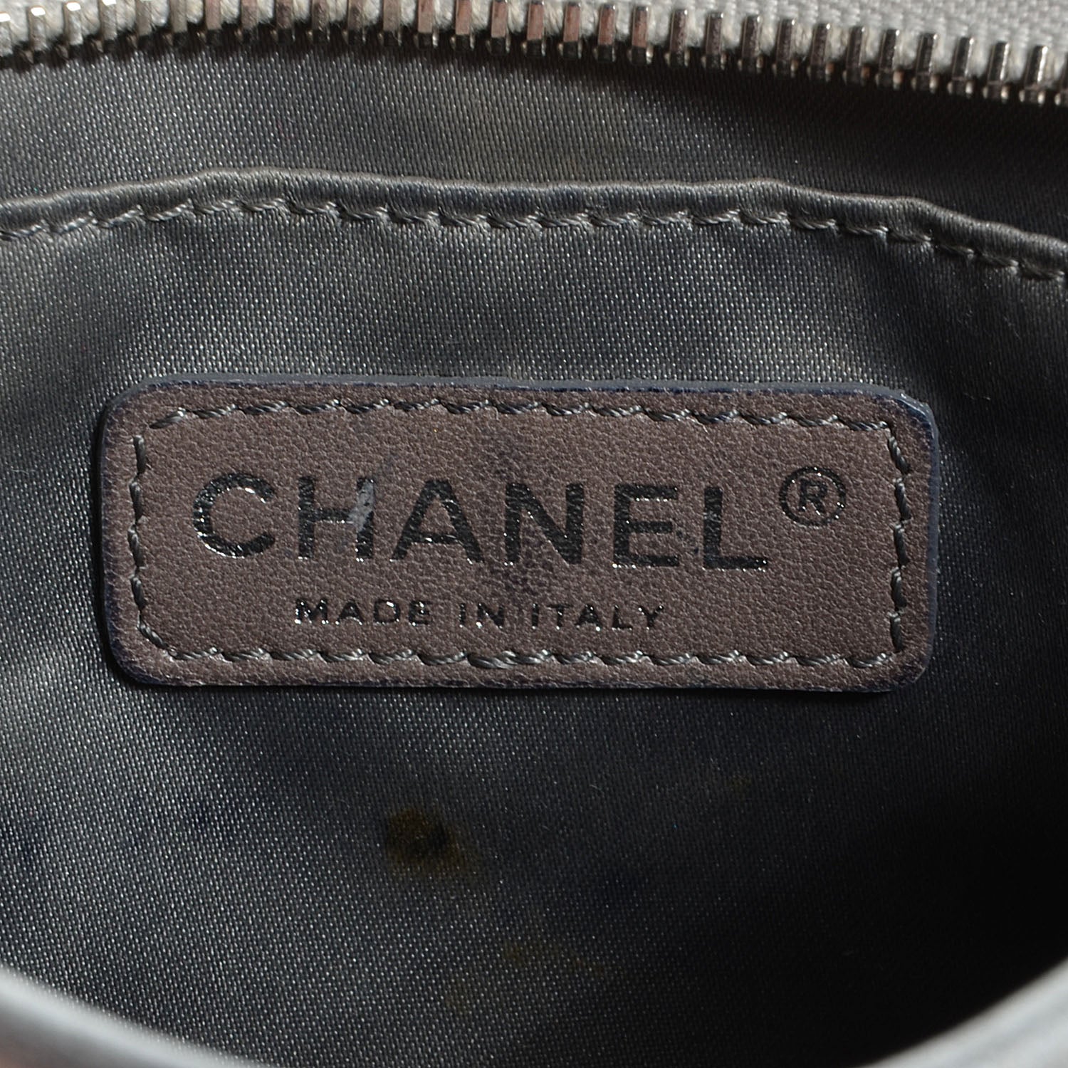 Chanel Vinyl Ice Cube Pochette 7 of 8