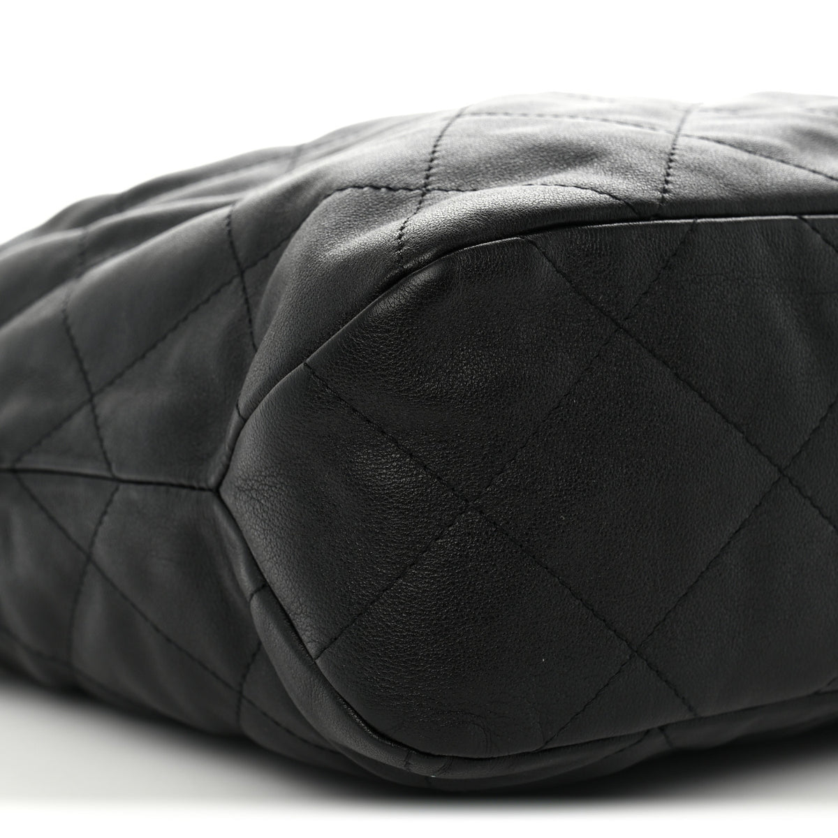 Chanel Calfskin Quilted Large Daily Hobo Black 9 of 10