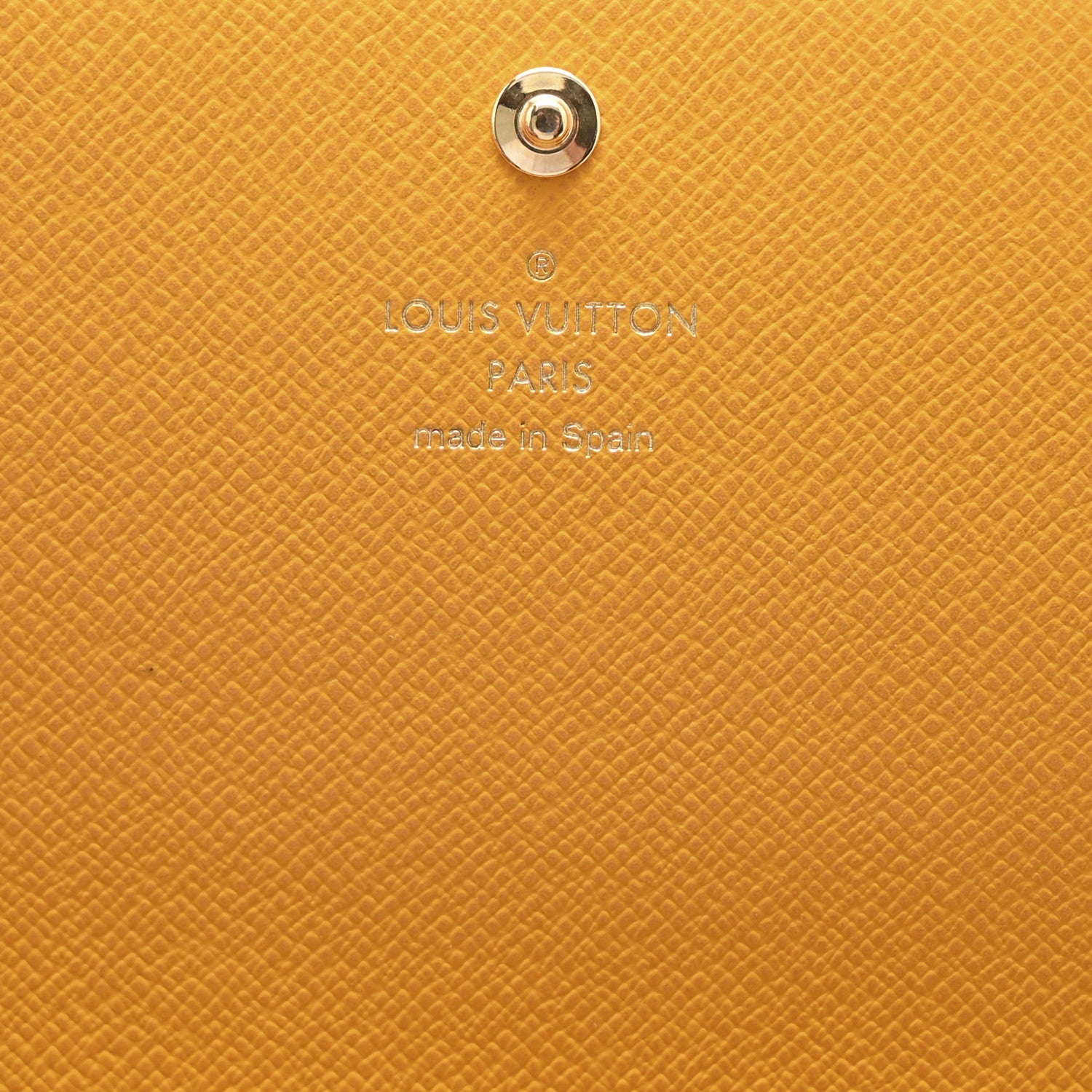 Louis Vuitton Monogram 2022 Christmas Animation Sarah Wallet Yellow 6 of 7